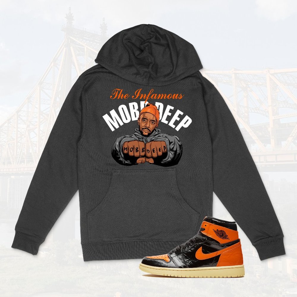 Mobb Deep Hoodie to match Shattered Backboard